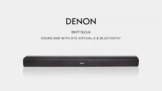 DHT-S216 | サウンドバー | Denon公式
