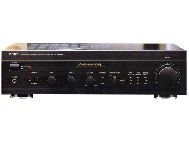 オーディオ機器 アンプ DENON Museum - Model History - 1991 - PMA-390